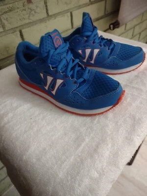  (全新)Warrior Actify 儿童蓝色橙色和白色动画反光尺寸 4M — 第 1/4 张图片