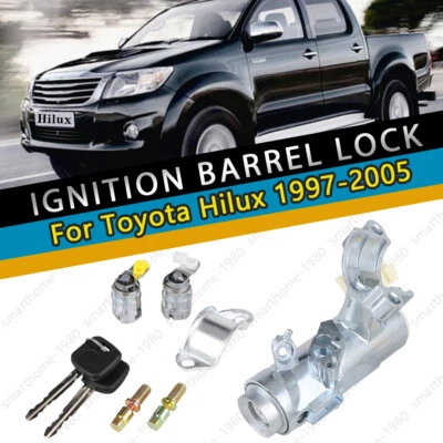 For Toyota Hilux 1997-2005 Tilt Steering Ignition Barrel Lock Switch Door Locks - image 1 of 4