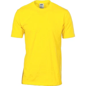 DNC Workwear Hi Vis Short Sleeve Cotton Jersey Tee Size XS to 6XL Loose Pocket - Picture 1 of 4
