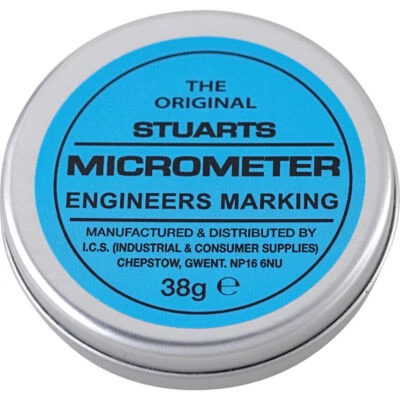 Stuarts Micrometer Engineers Marking Paste Red Tin Blue Tin/Tube - Image 1 of 4