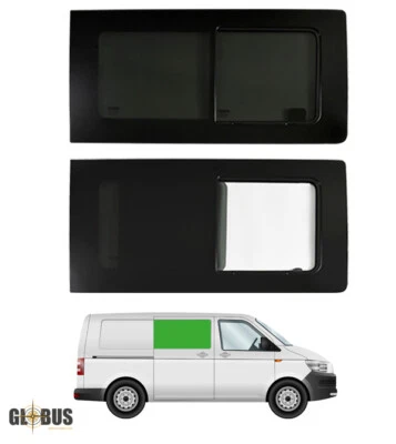 Schiebefenster VW T5 T6  Seitenfenster rechts getönt  Sicherheitsglas  - Bild 1 von 4