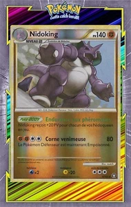 🌈Nidoking Reverse - HS03:Triomphe - 6/102 - Carte Pokemon Française - Picture 1 of 1