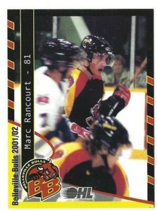 2001-02 Belleville Bulls (OHL) Marc Rancourt