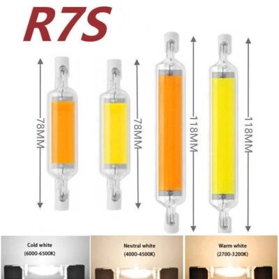 78/118mm R7S LED Flood Light Corn Bulb Light Replace For Halogen Lamp 10W 20W - Image 1 of 4