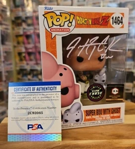 Figura Vynl Auténtica Firmada DBZ Super Buu Con Ghost Chase #1464 Como Nueva Funko Pop - Imagen 1 de 14