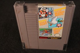 Nintendo Super Mario Bros Duck Hunt World Class Track Meet NES vintage game 1990