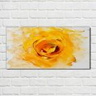 Glass Print 100x50 Abstract Flower Picture Wall Art Home Decor 