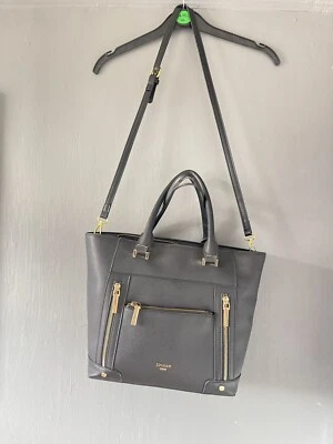 USED DUNE BLACK LARGE BAG (please read description)  - Image 1 of 4