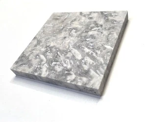 Silver 2x2 Honed Filled Travertine Mosaic Floor and Wall Tile (Sold by piece) - Picture 1 of 4