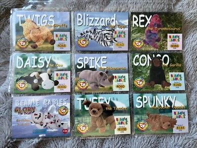 BEANIE BABIES OFFICIAL CLUB COLLECTOR CARDS - Image 1 of 4