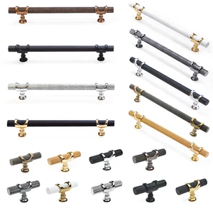 Knurled Handles Knobs Designer Kitchen Unit Handles Drawer - DecorAndDecor - Picture 1 of 31