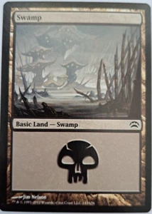 Swamp (143) - Planechase - MTG - Picture 1 of 4