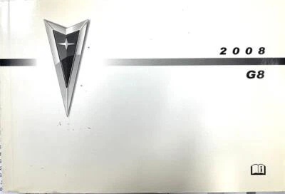 2008 Pontiac G8 Proprietari Manuale Utente Istruzioni Guida Libro NOS Originale - Immagine 1 di 2