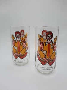 Ronald McDonald Drinking Glasses 1970's Collector Series - Picture 1 of 5