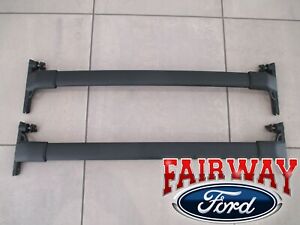 18 thru 22 EcoSport OEM Genuine Ford Black Roof Rack Cross Bar Set 2-piece
