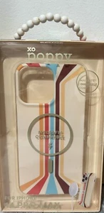 New Sealed Box XO Poppy iPhone 14 Pro Max Phone Case MagSafe Compatible Stripes - Picture 1 of 4