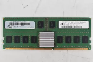 IBM 45D1205 Micron MT72HTS1G72MDY-53EE4B4 8GB 1GX72 533MHz DDR2 DIMM Memory - Picture 1 of 2