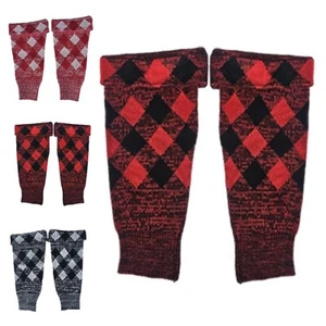 Premium Traditional Scottish Acrylic Wool Kilt Hose Top Ribbed Design Socks - Picture 1 of 4