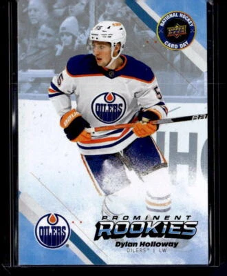 2023 Upper Deck National Hockey Card Day #NHCD-10 Dylan Holloway - Image 1 of 2