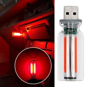 RX9001 USB Ambient Light LED Colorful Glass Bottle Night Light T9D8 - Bild 1 von 7
