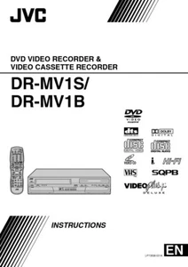 JVC DR-MV1S DVD Recorder Owners Instruction Manual Reprint - Picture 1 of 1