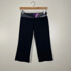 Lululemon • Groove Crop Pant Colorblock Bund weites Bein wendbar Damen 6 - Bild 1 von 5