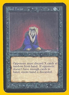 MTG MIND TWIST Alpha (OldManMTG 012-323) - Image 1 of 4