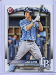 2025 Bowman - Prospects Jack Lines #BP-64 (RC) Tampa Bay Rays - Picture 1 of 2