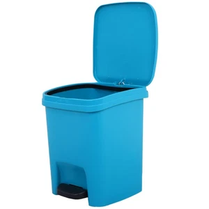  Pedal Trash Can: 10L Garbage Bin with Lid for Kitchen Bedroom Living Room - Picture 1 of 12