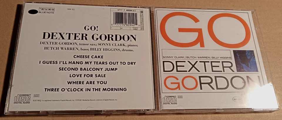 Dexter Gordon – Go!     - CD   -   (JGD283) - Bild 1 von 2