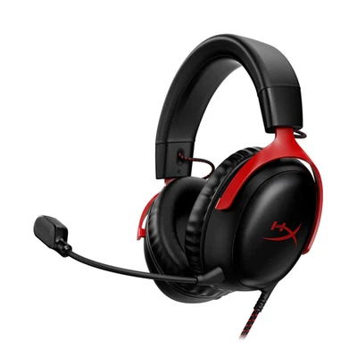 HyperX Cloud III, Schwarz/Rot Gaming-Headset #1906858 - Bild 1 von 4