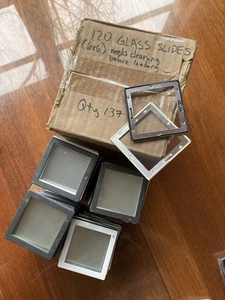 Gepe 6x6 120 Anti-Newton Glass Slide Mounts  20 Count - Picture 1 of 4