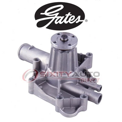 Gates Engine Water Pump for 1981-1992 Dodge W350 5.9L 5.2L V8 - Coolant ro Foto 1 de 4