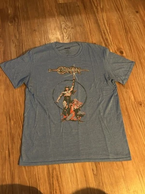 Conan The Barbarian T Shirt Large Arnold - Image 1 of 4