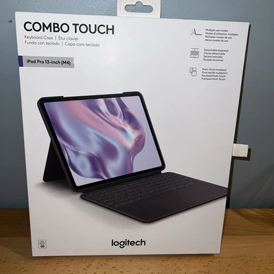 Logitech COMBO TOUCH keyboard Folio FOR iPad PRO 13-inch M4 Black - Image 1 of 3