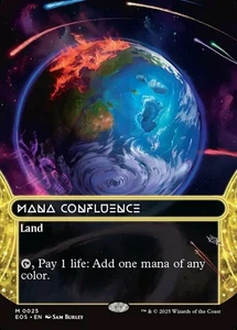 MTG magic cards 1x Mana Confluence (0025) - Borderless Edge of Eternities NM-Min - Picture 1 of 1