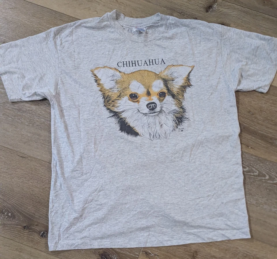Camiseta De Colección Chihuahua Quire Haynes Peso Pesado Talla XL Foto 1 de 4