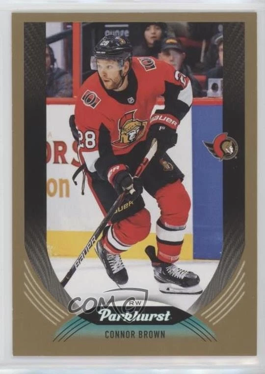 2020-21 Upper Deck Parkhurst Retail Gold Border Connor Brown #180 - Image 1 of 2
