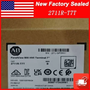 AB 2711R-T7T PANELVIEW 800 7-INCH HMI TERMINAL Factory Sealed PLC - Picture 1 of 5