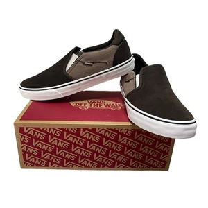 Vans Asher Deluxe Slipper Herren Größe 11 Kuschelig Strick Kaffee Deluxe Komfort NEU! - Bild 1 von 13