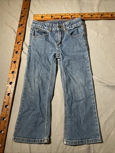 Carhartt Jeans Youth Boys Size 4T Blue Denim Elastic Waist Pants BD8376-B - Picture 1 of 13