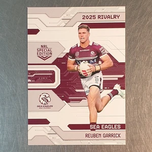 2025 NRL Rivalry Special Edition Reuben Garrick Card 038/102 Manly - Picture 1 of 2