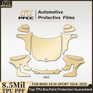 For BMW X5 M60i 2024-UP Full Front PreCut Paint Protection Film Clear Bra PPF - Picture 1 of 20