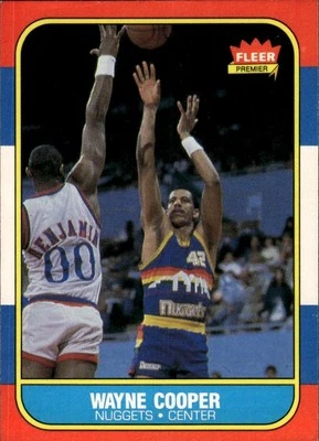 1986-87 Fleer #18 Wayne Cooper - Изображение 1 из 2