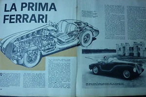 *ARTICOLO LA PRIMA FERRARI 815 - 1963 - Imagen 1 de 1