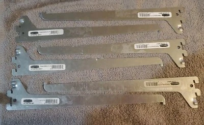 Soporte Rubbermaid 12" UNITRK FG4C0203UTLTY - Acero - Lote de 6 Foto 1 de 2