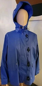 NWT Ralph Lauren Wax Cotton Sailing Jacket Hooded Size P Small Marine Supply Vtg - Picture 1 of 15