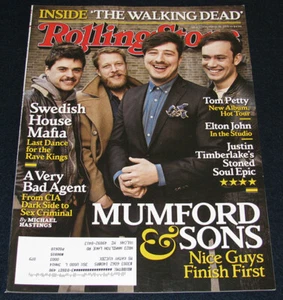 Rolling Stone Issue #1179 Mumford & Sons, Walking Dead Bi-Weekly March 28, 2013 - Picture 1 of 1