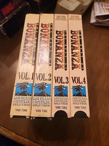 Best Of Bonanza 4 Vhs Lot 1987 - Picture 1 of 5