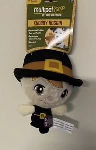 Multipet Harvest Knobby Noggins Plüschtier Hundespielzeug 7 Zoll Pilger - Bild 1 von 1